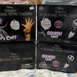 Disney The Nightmare Before Christmas Squish Ums & Creepy Cuffs Limited Edition